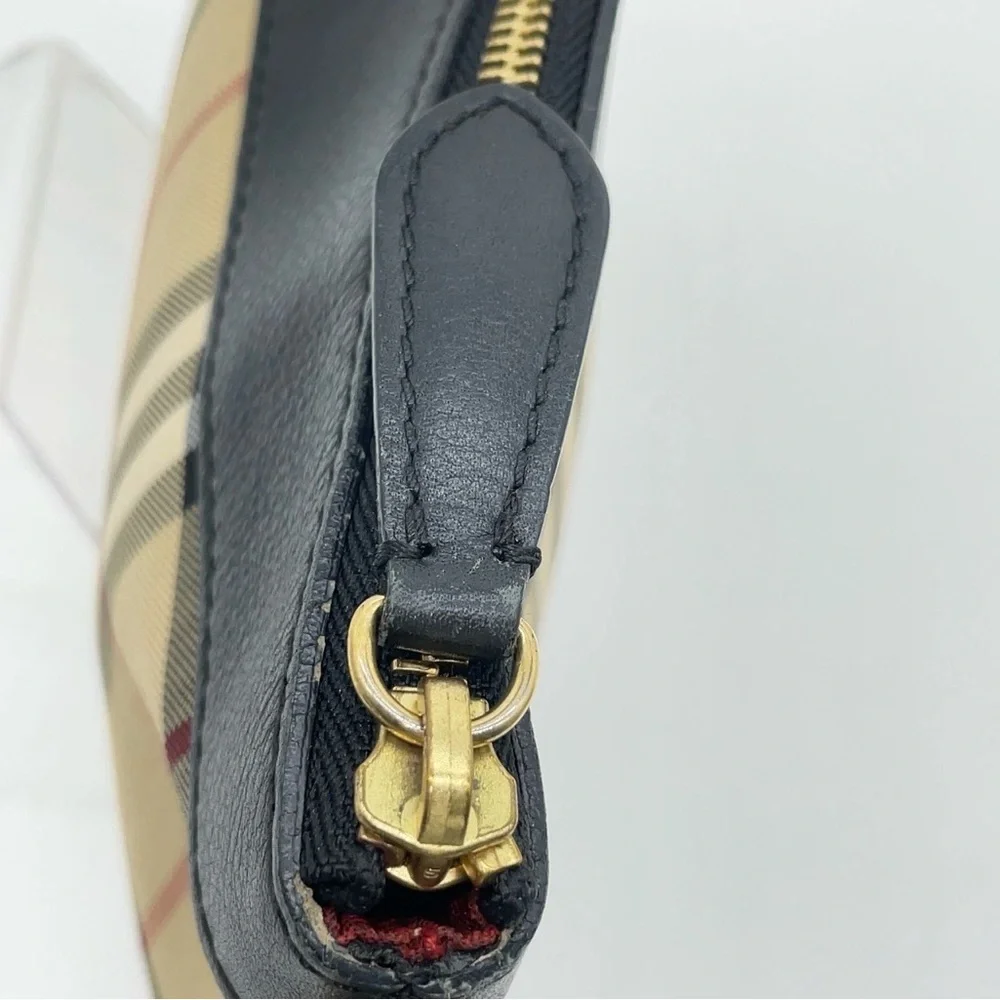 Auth BURBERRY Nova Check
Shadow Horse Nylon Leather Beige
Shoulder Bag - Picture 8 of 15